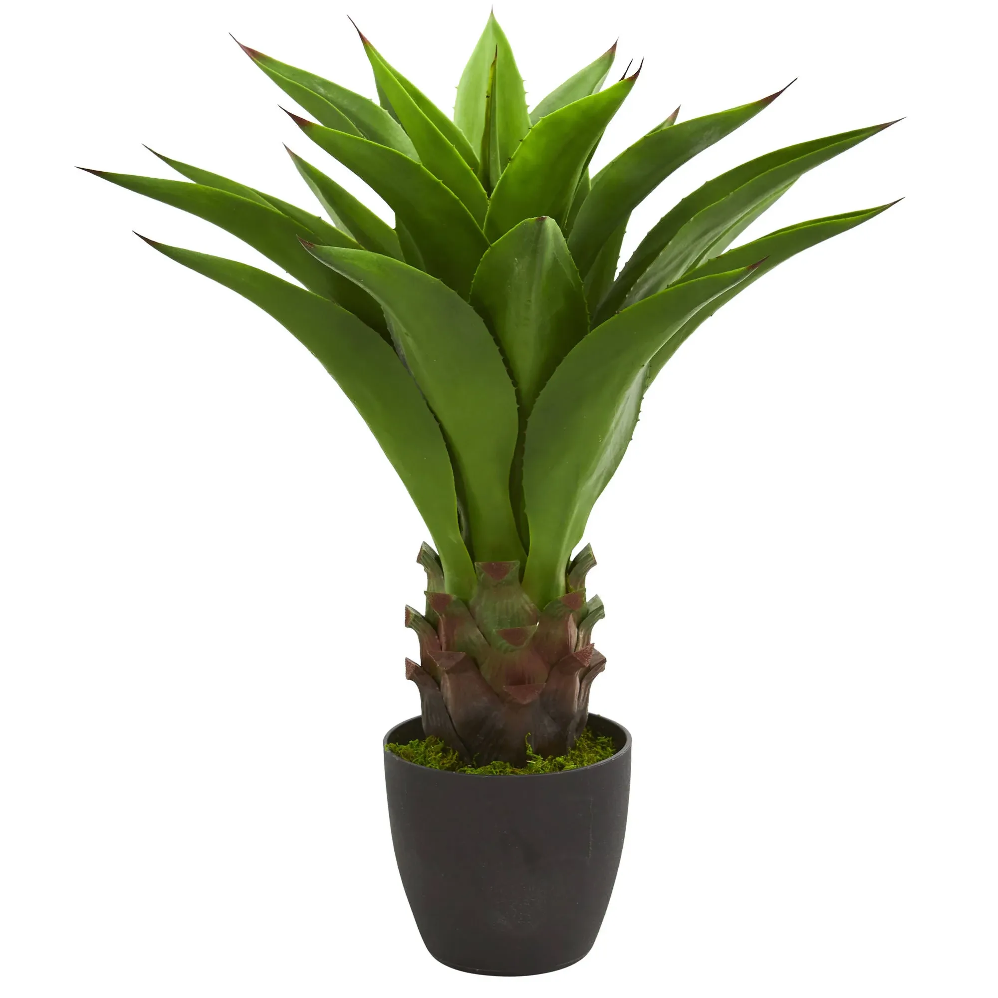 Nearly Natural 30” Agave Artificial Plant, Green