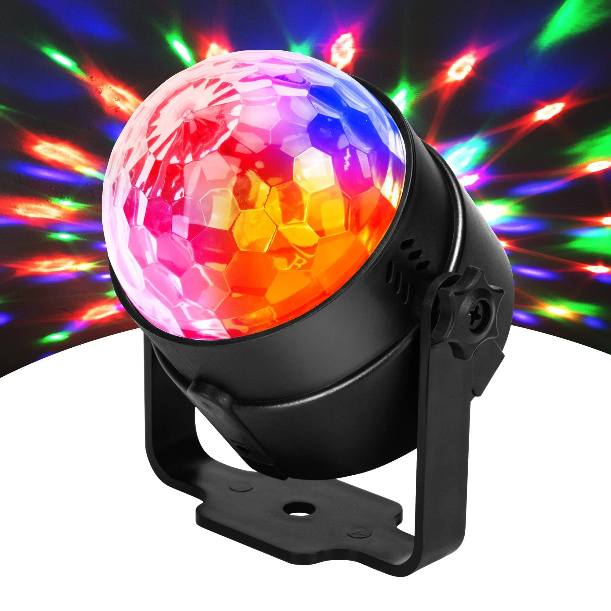 Jyx Sound Activated Party Lights,Dj Disco Ball Lights With Remote, Wedding