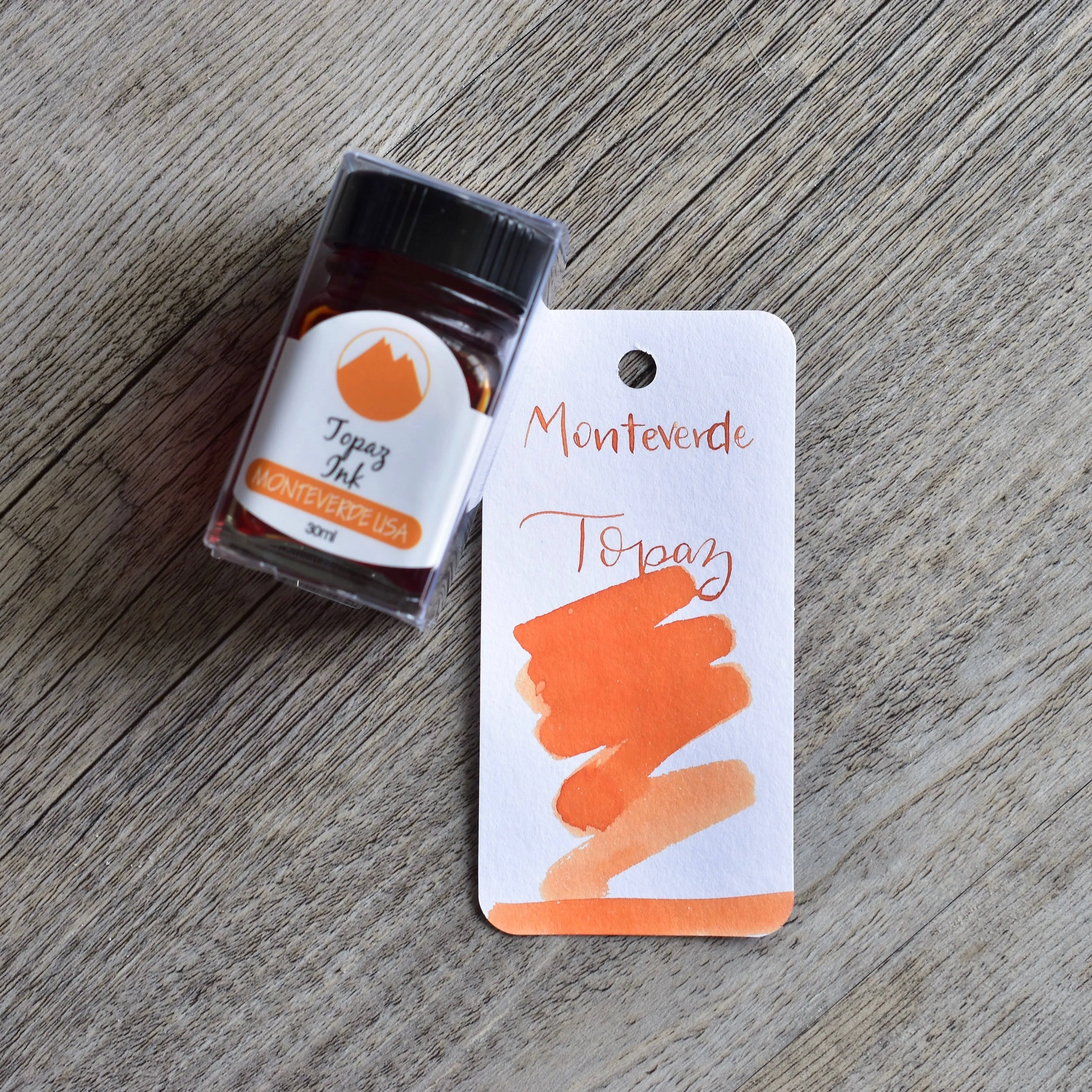 Monteverde Bottle Ink, 90ml, Topaz (G308TO)