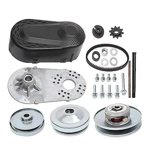 MOOSUN Torque Converter Go Kart Clutch Set 3/4 inch 12T #35 Chain Replace for...