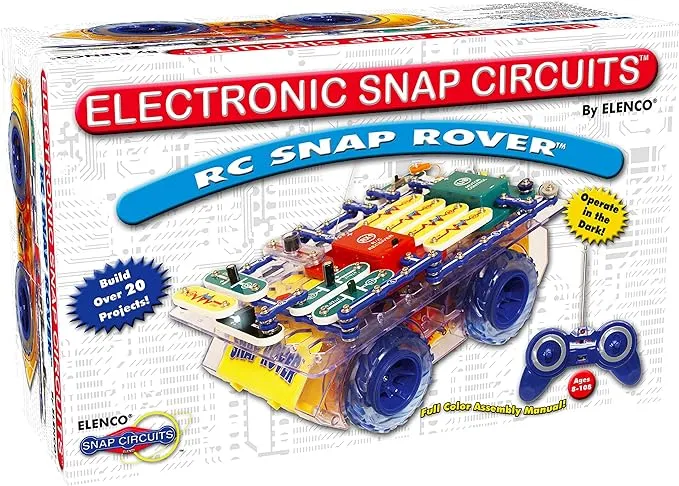 Snap Circuits SCROV-10 R/C Snap Rover Electronics Discovery Kit