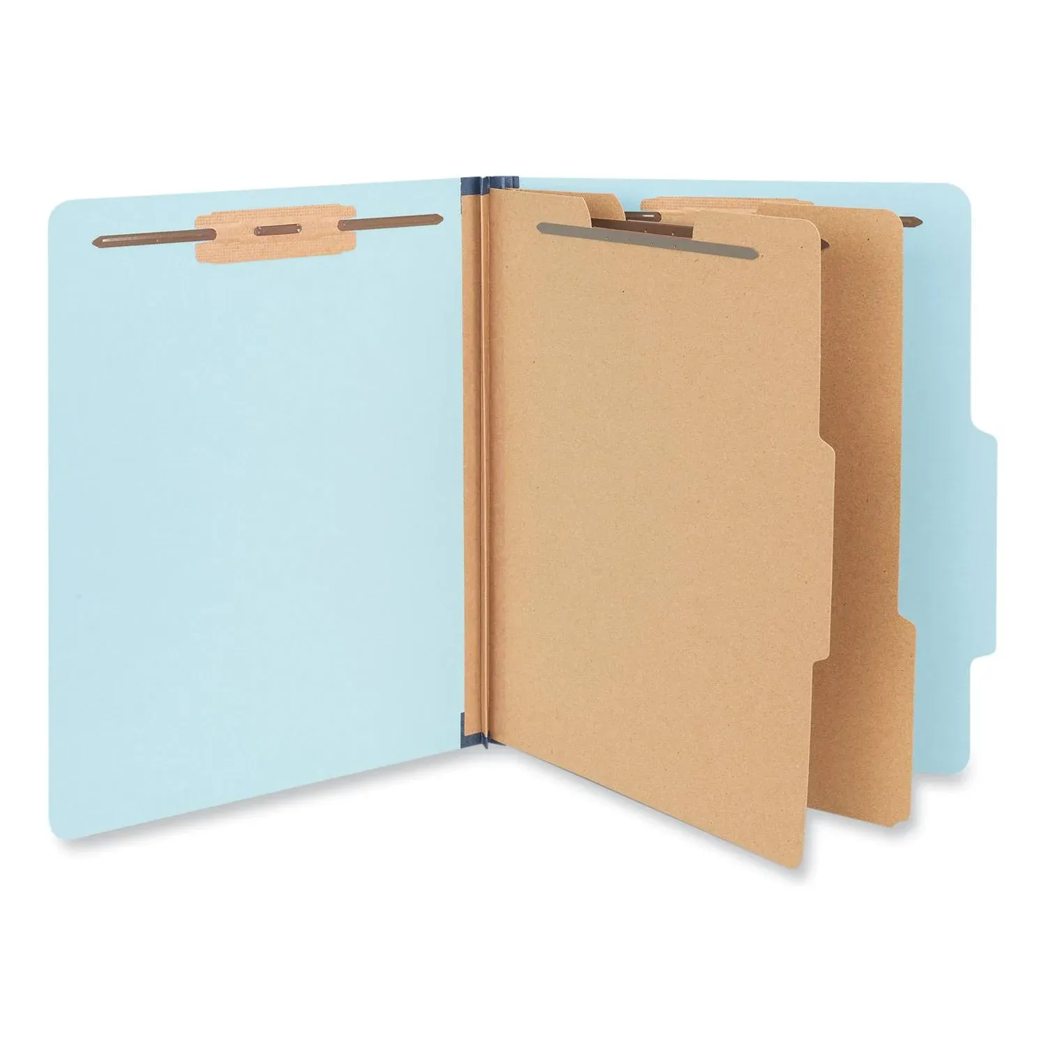 Universal Six-Section Classification Folders, Heavy-Duty Pressboard Cover, 2 ...