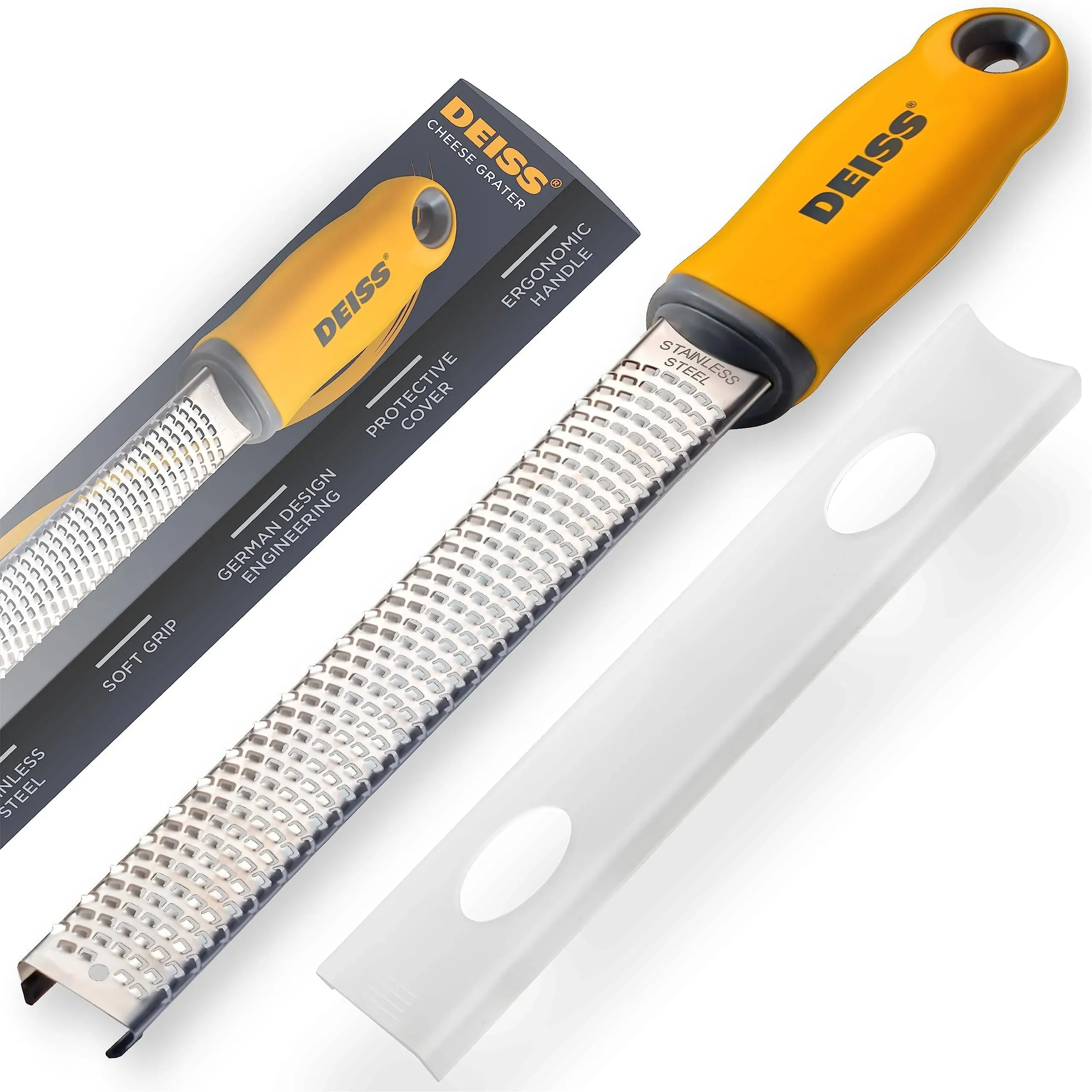 Deiss Pro Lemon Zester & Cheese Grater