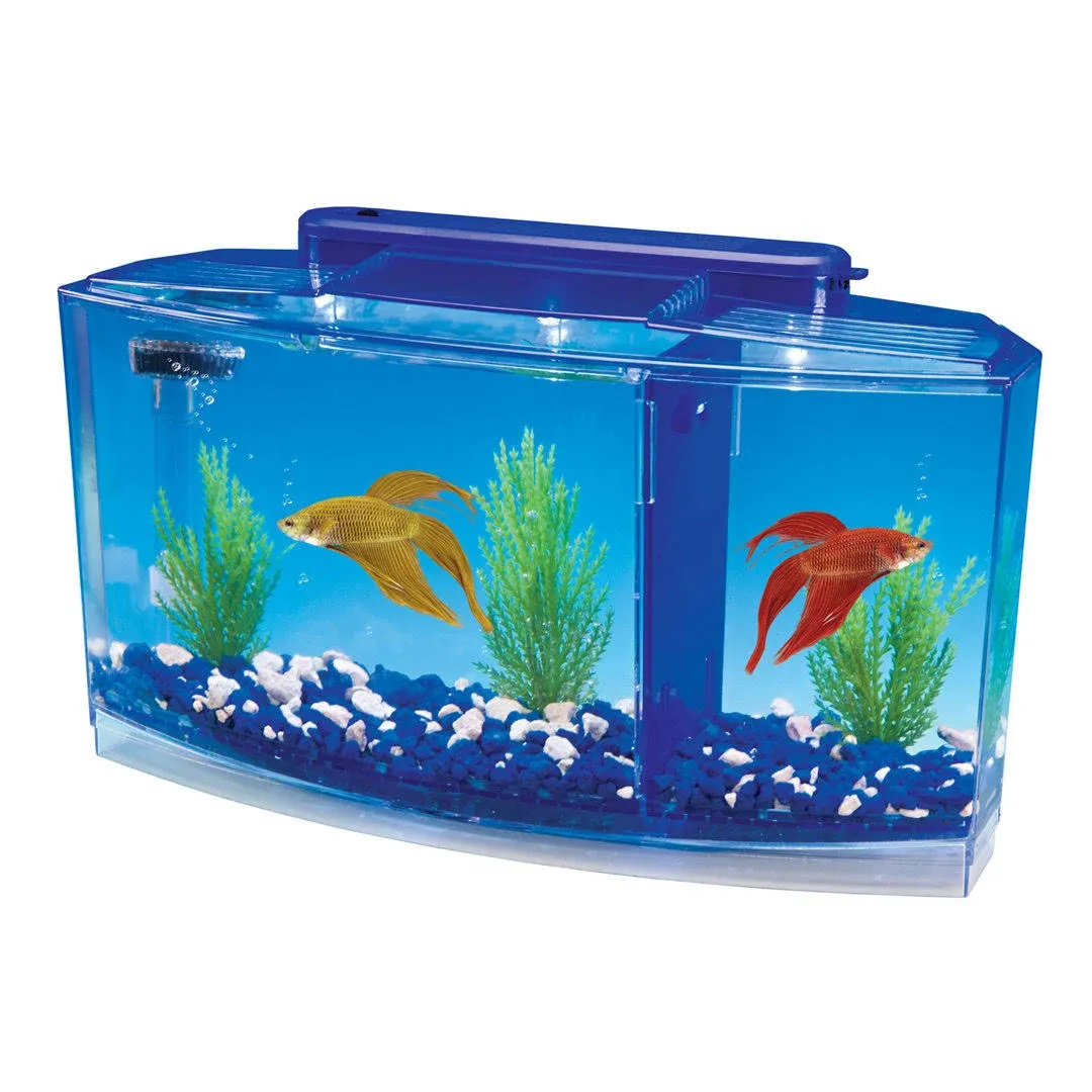 Penn Plax Triple Betta Tank Deluxe