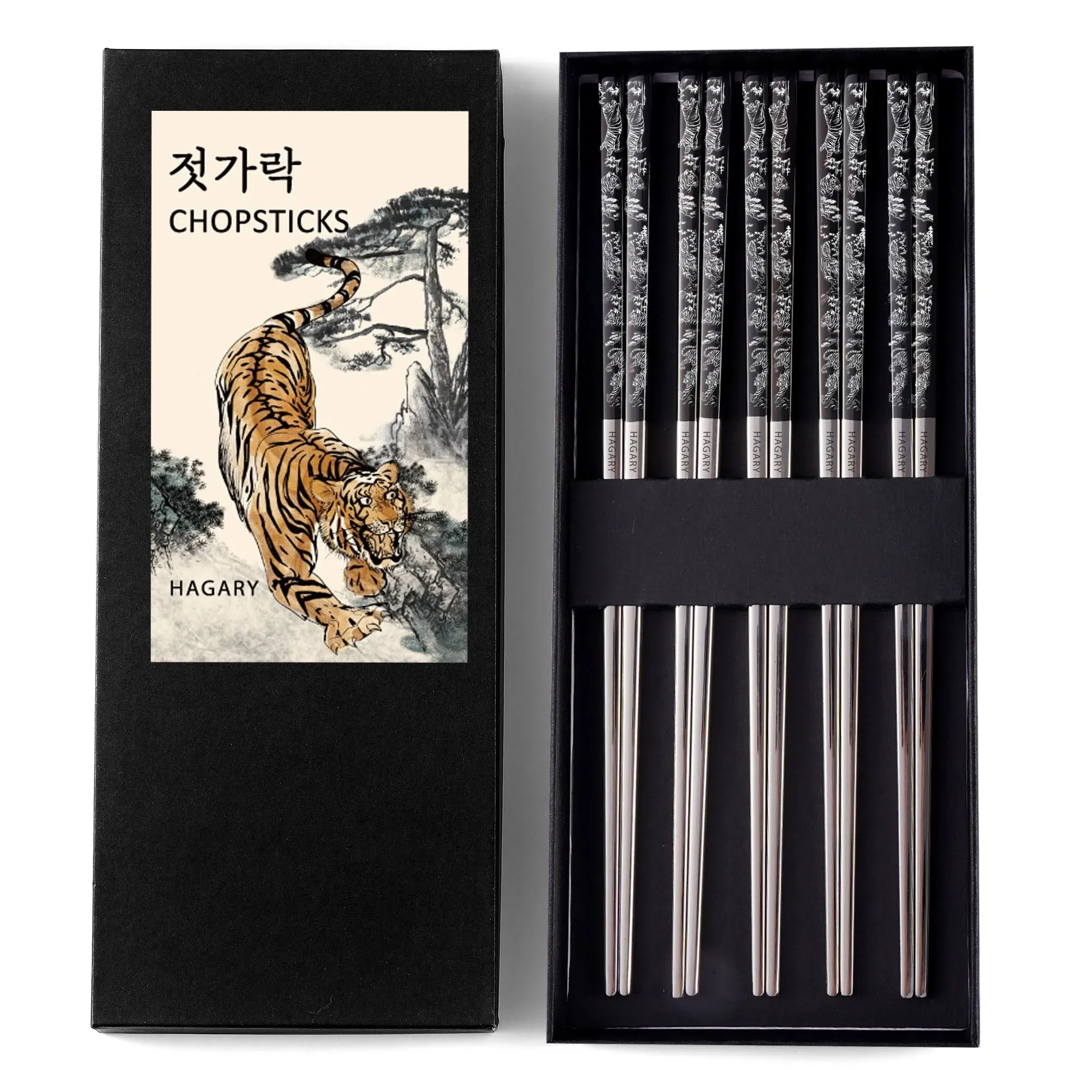 Tiger Metal Reusable Chopsticks