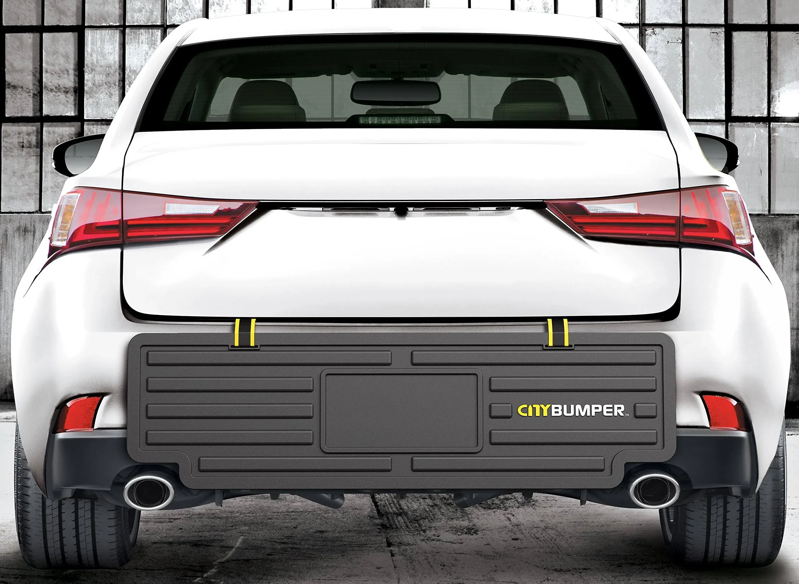 CityBumper - Premium Quality Rear Bumper Guard, All Weather Bumper Protection, Extra Wide Bumper Protector !