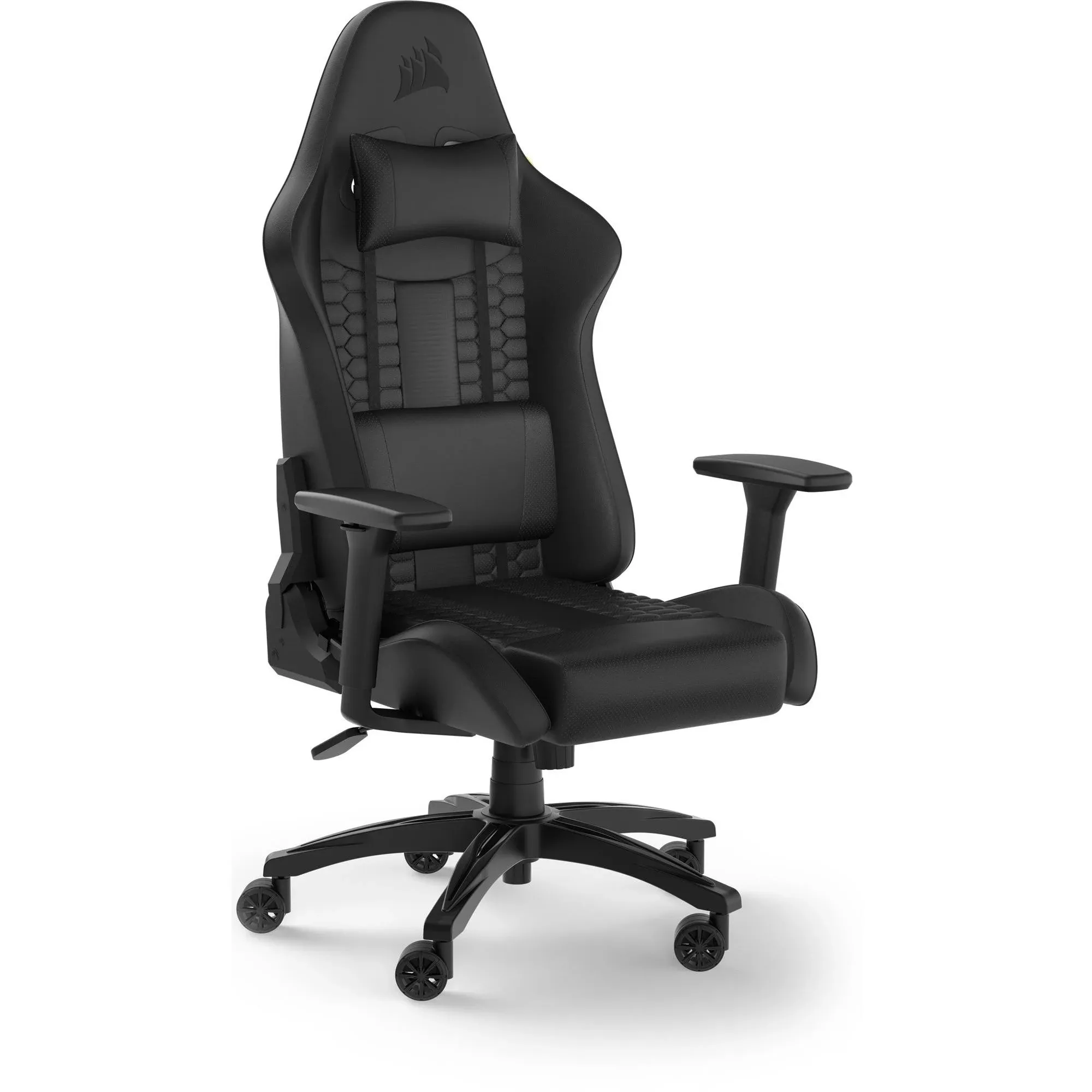 Corsair TC100 Relaxed Gaming Chair - Leatherette Black/Black