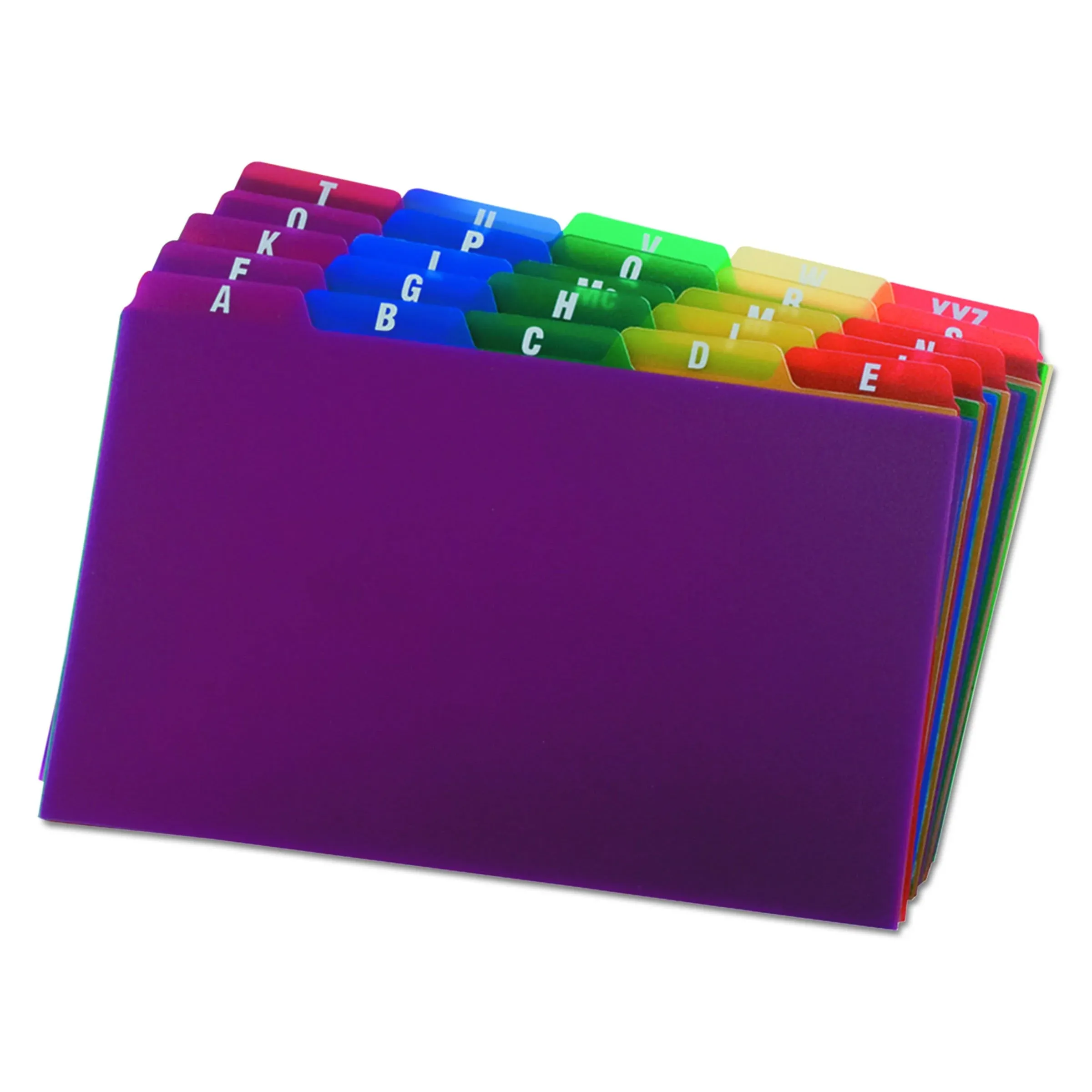 Oxford Poly Index Card Guides