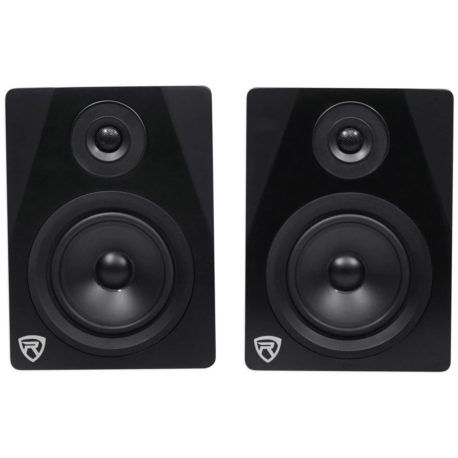 Rockville APM5B 5.25" 2-Way 250W Active/Powered USB Studio Monitor Speakers Pair