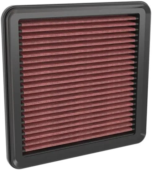 K&N Filtro de aire del motor: reutilizable, limpia cada 75,000 millas, lavable, premium, filtro de aire de repuesto para automóvil: compatible con ACURA Integra 2023, HONDA Civic 2022, 33-5120