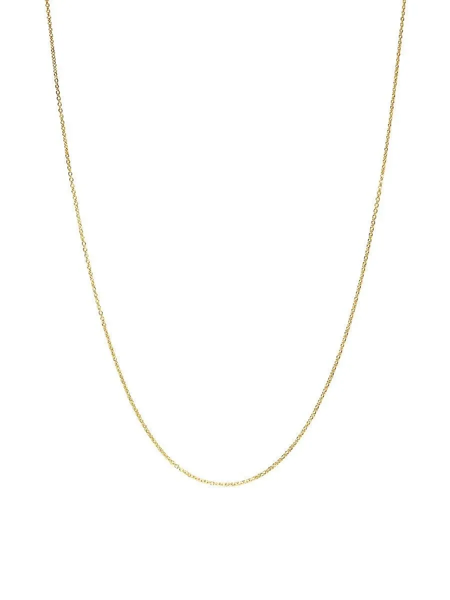 14K Yellow Gold Forsantina Chain, Width 1.5mm