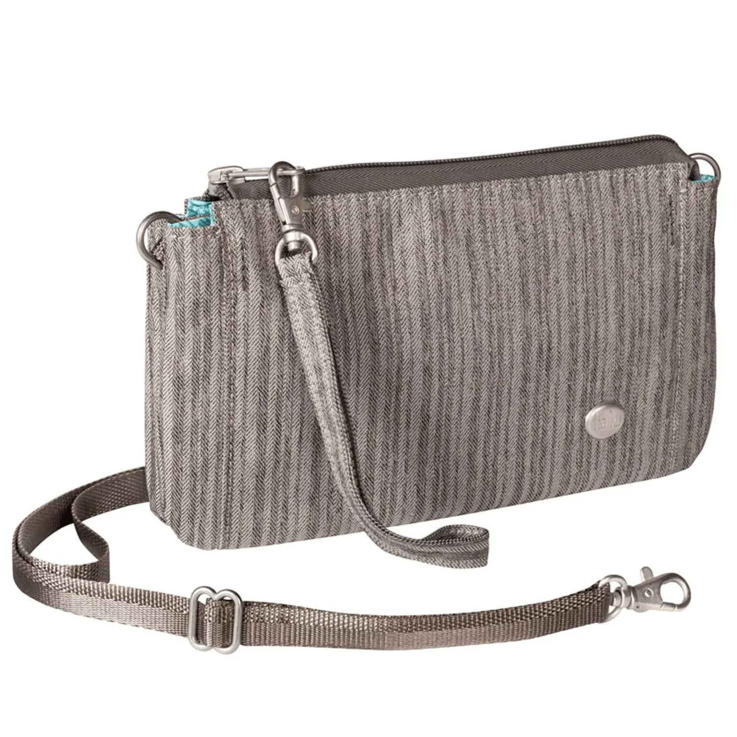 Haiku Stride Wristlet - Gray Poplar