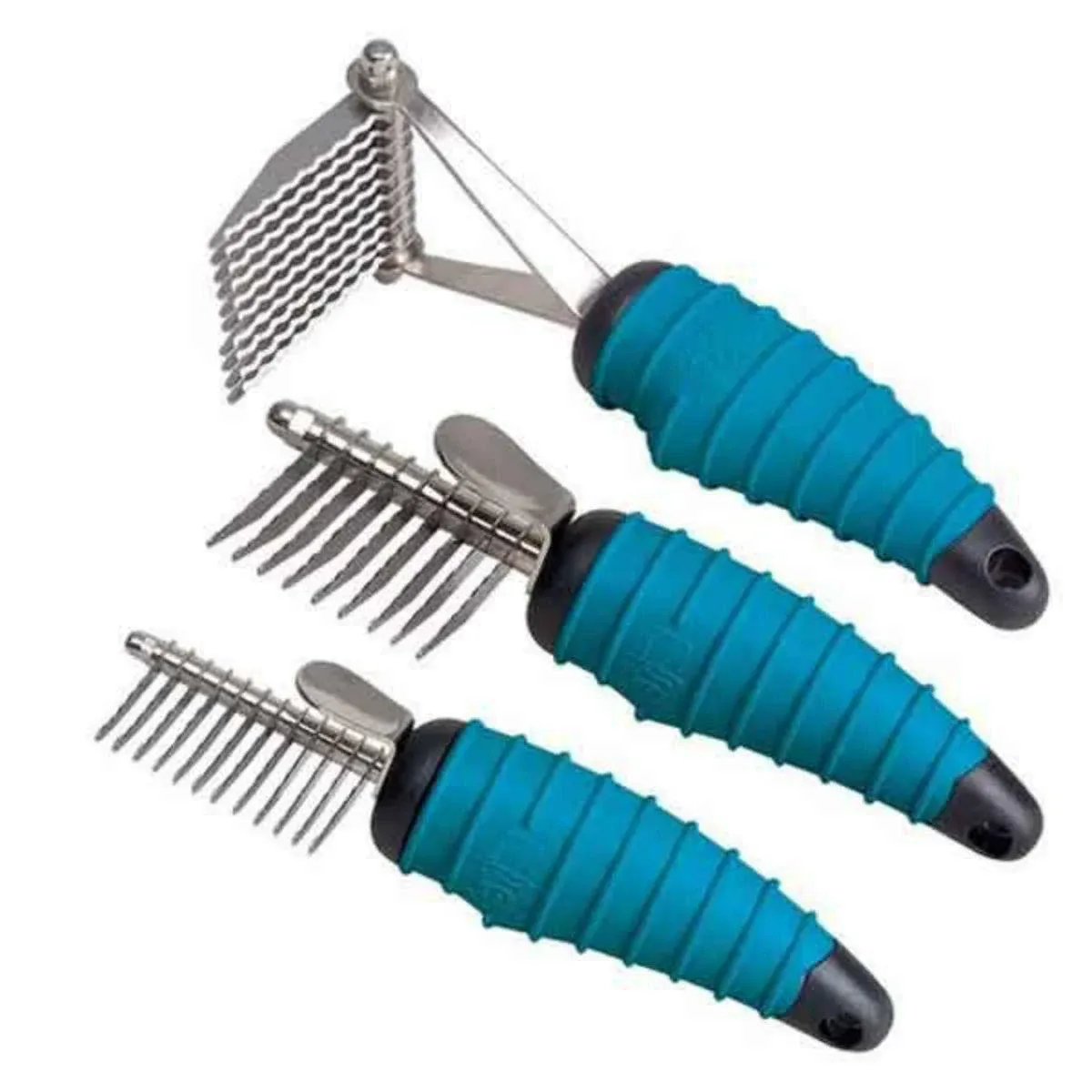 Master Grooming Tools Ergonomic Dematting Comb 12 Blade