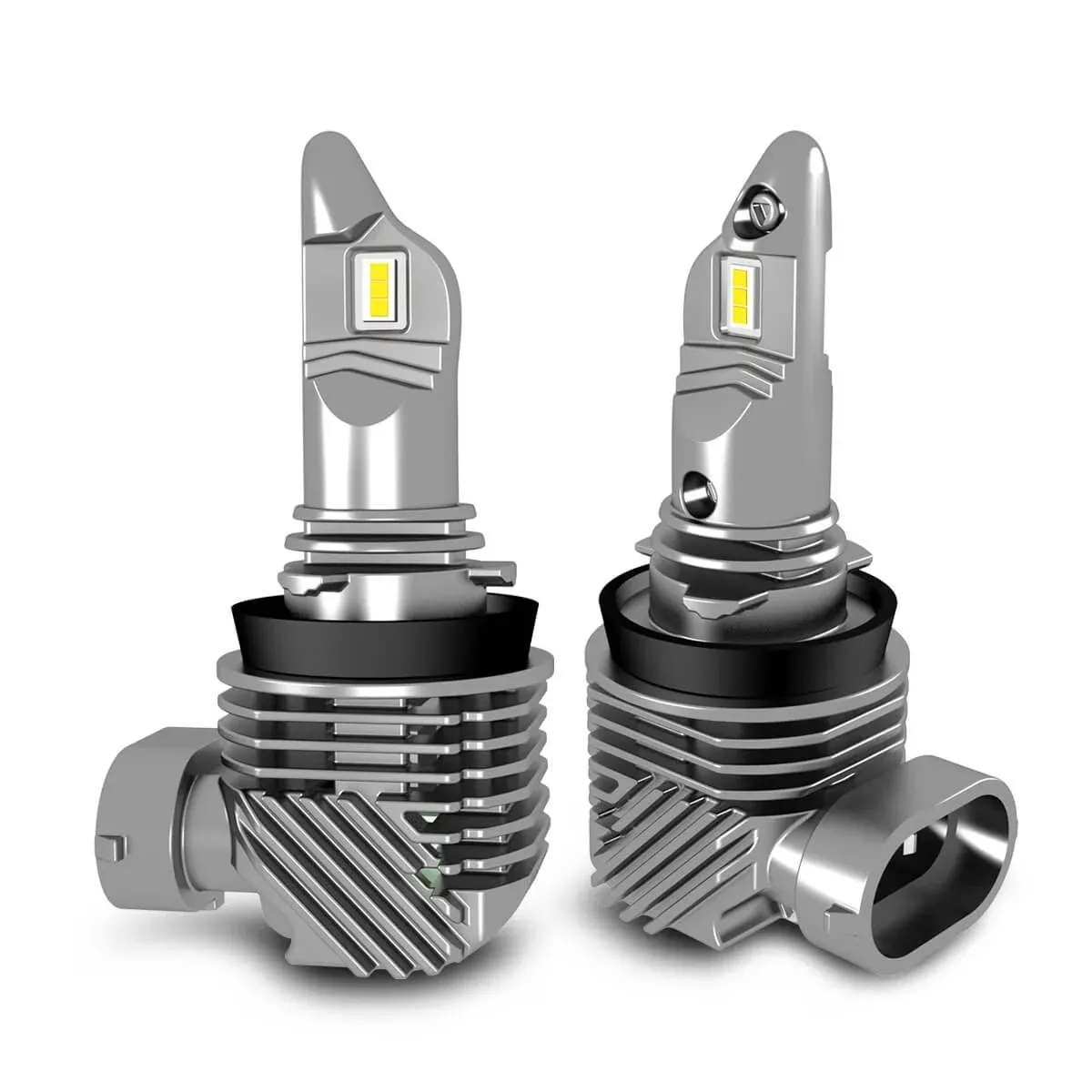 GloDrv H11 LED Headlight Bulb Low Beam Fanless 6000K Pure White Plug Play 2pcs  | eBay