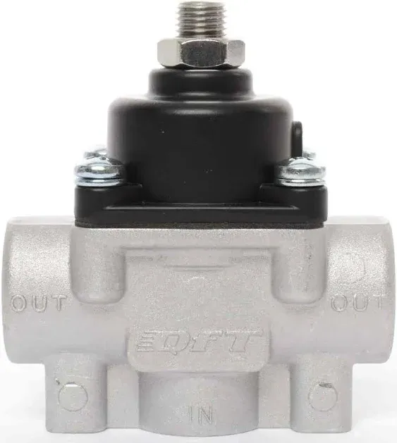 Quick Fuel 30-803QFT 2 Port 4 1/2 to 9 PSI Carburetor Fuel Pressure Regulator