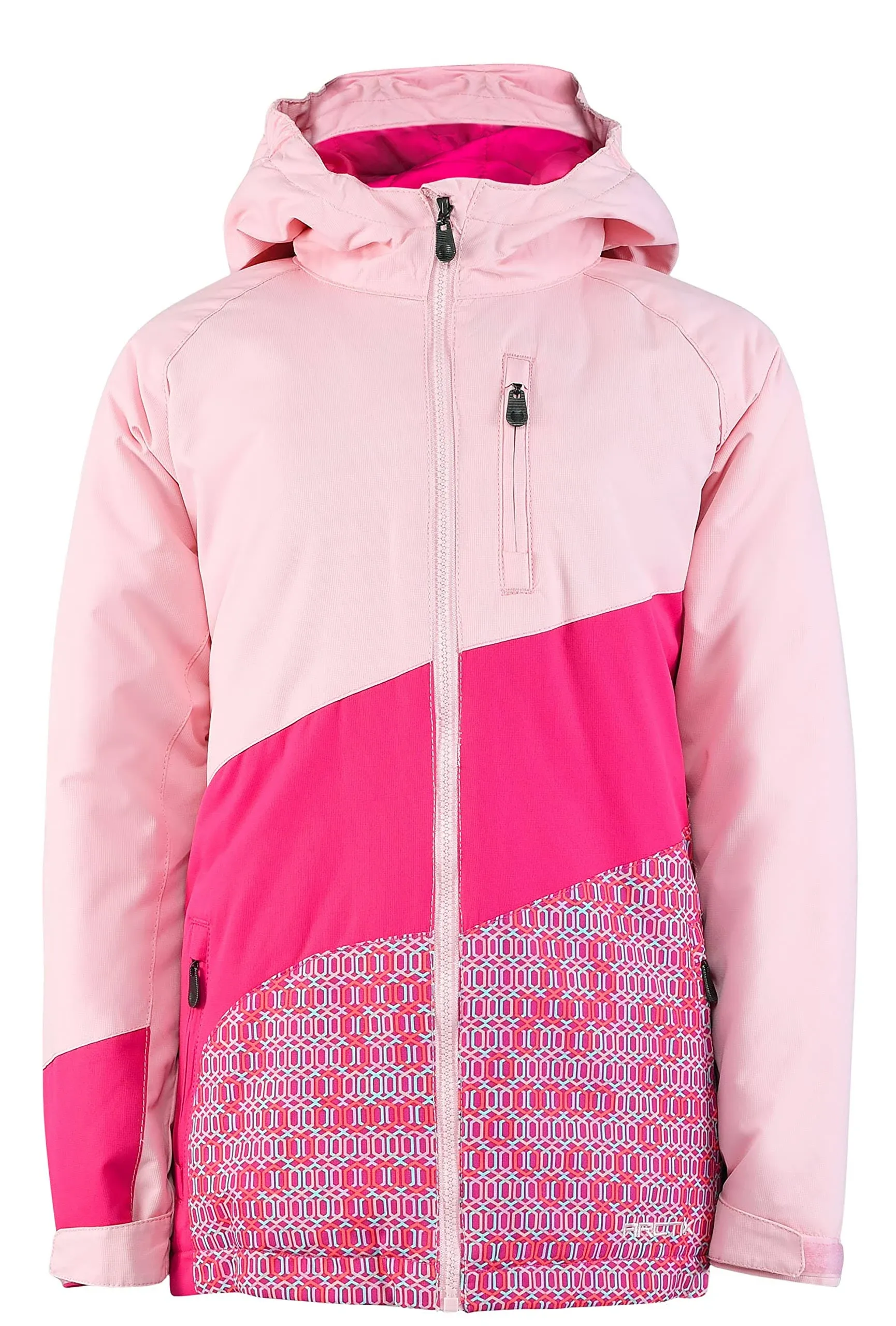 Arctix Girls Frost Insulated Winter Jacket, Island Azure, Medium