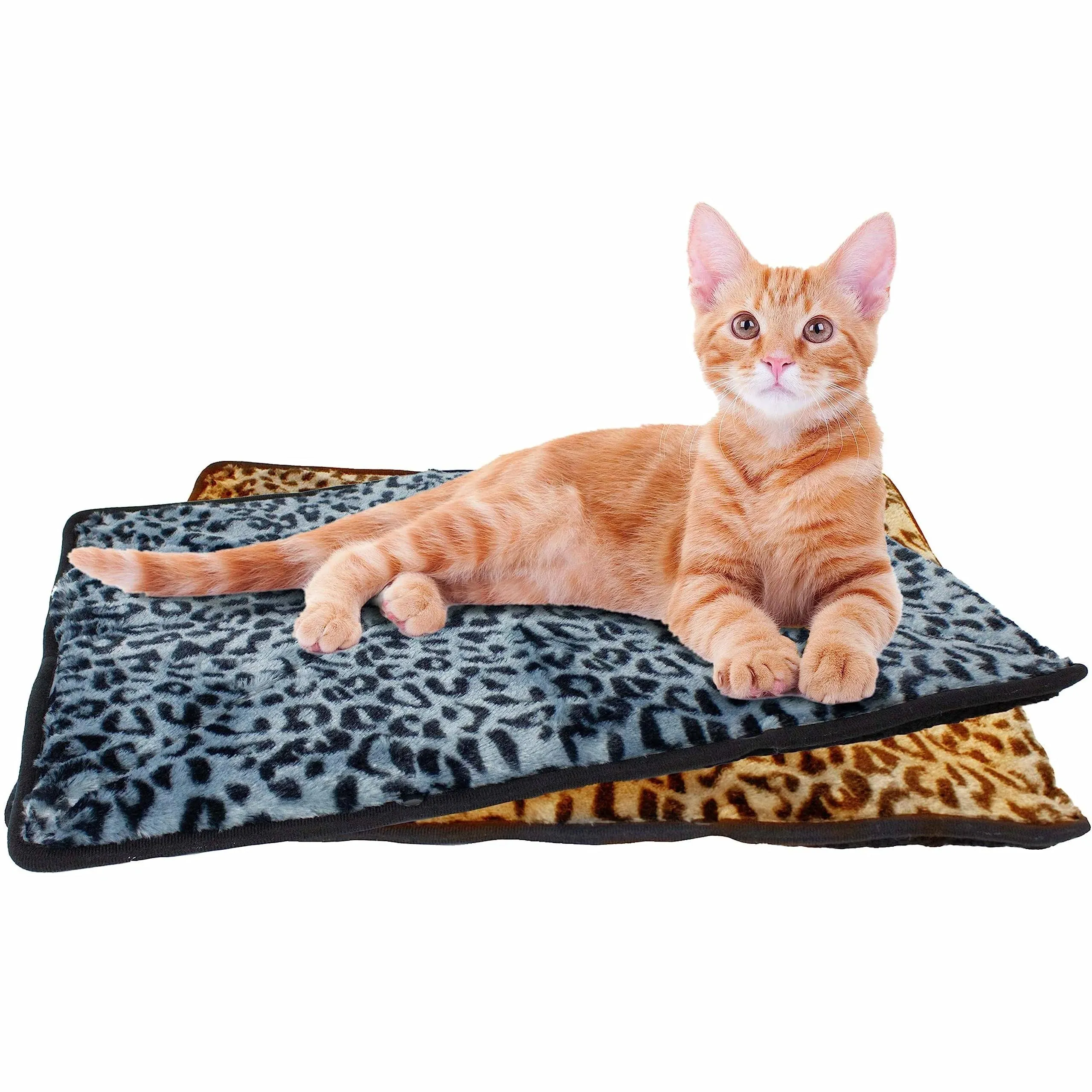 Downtown Pet Supply Thermal Cat Bed, Washable, Glow in the Dark-Stars, L