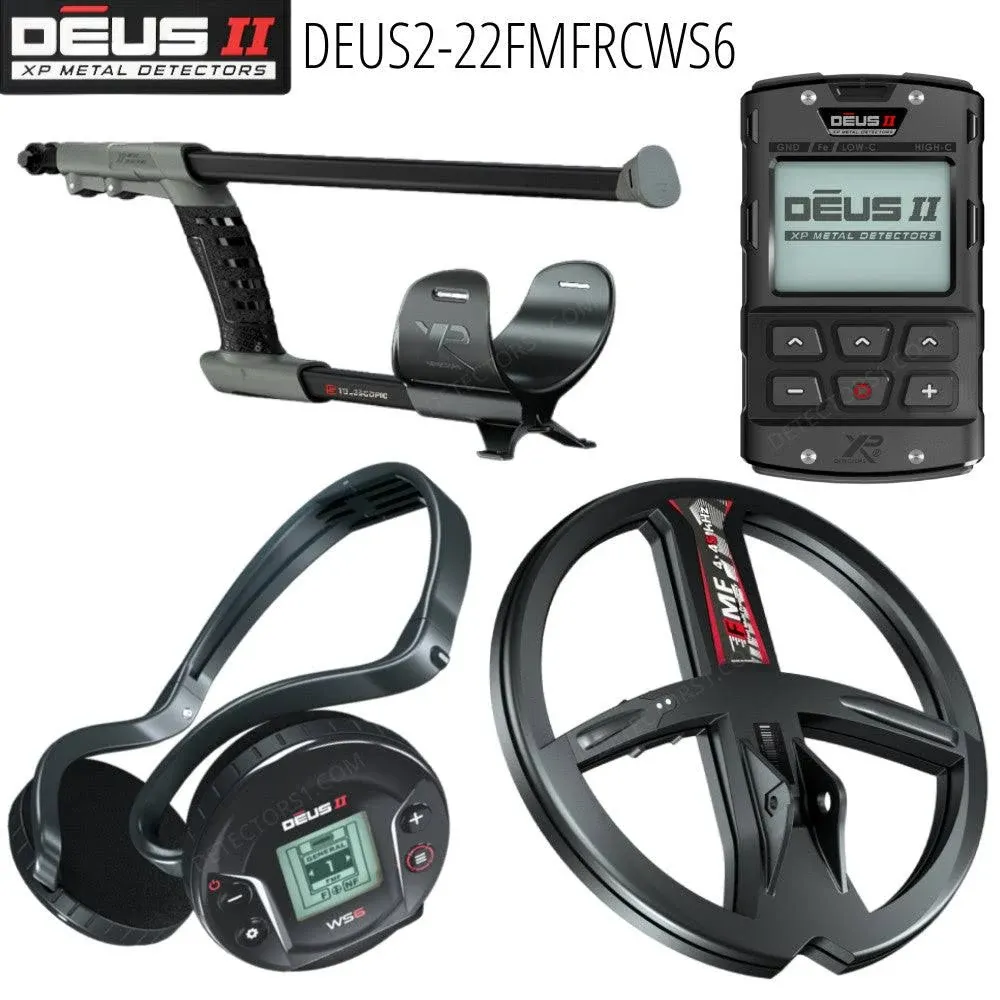 XP Deus II FMF Metal Detector with 9" Coil