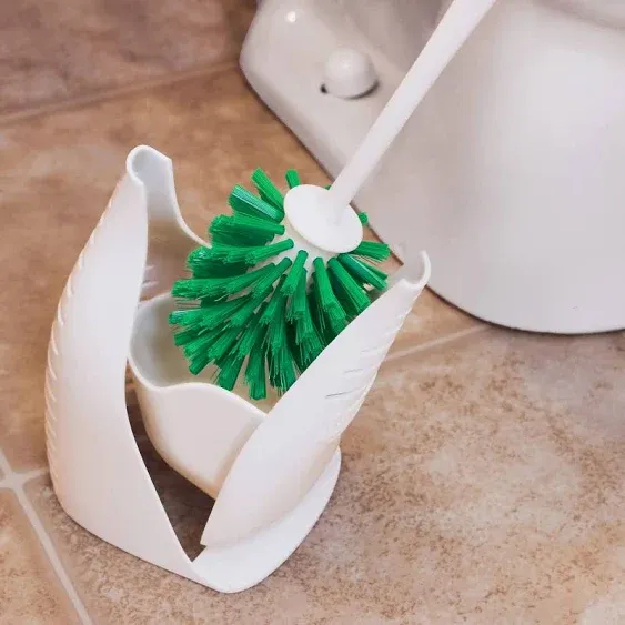 Libman Designer Bowl Brush and Caddy - 2-Pack of The Uniquely Designed, Quality-Made Toilet Cleaning Set