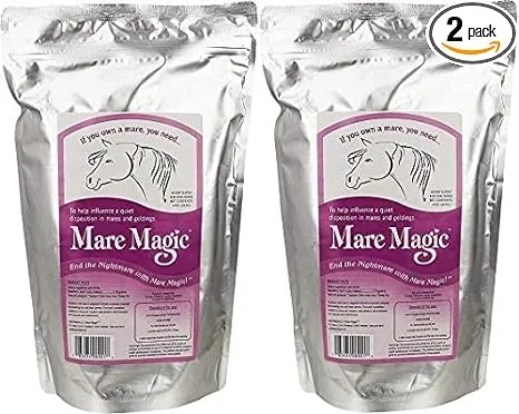 Mare Magic Calming Supplements, 2 Pack New Limited Edition (8 oz)