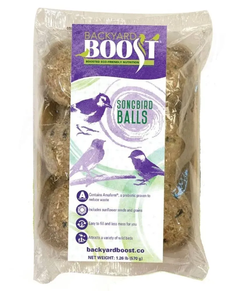 Backyard Boost Songbird Balls - Pkg/6