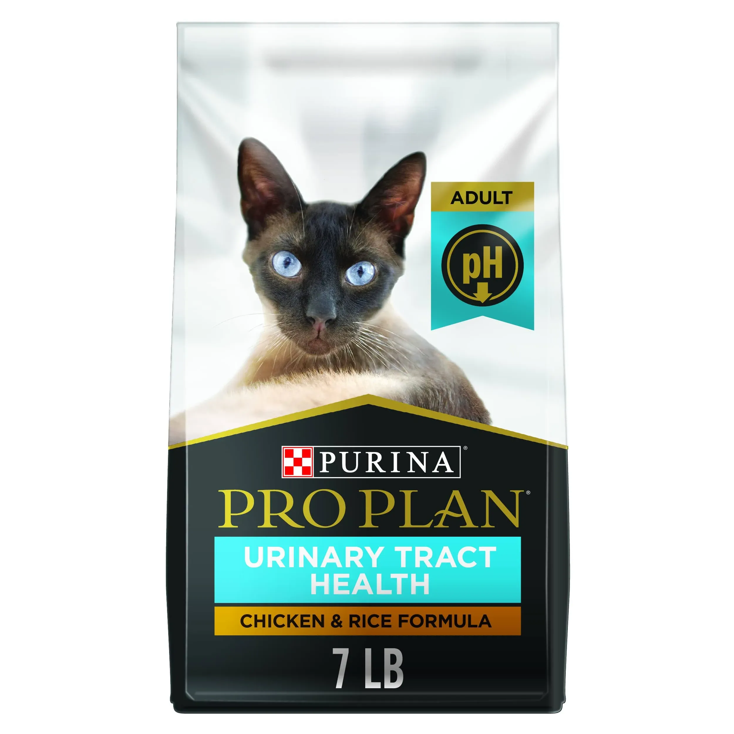 Purina Pro Plan FOCUS Urinary Tract Health Chicken & Rice Formula Adult Dry Cat ...