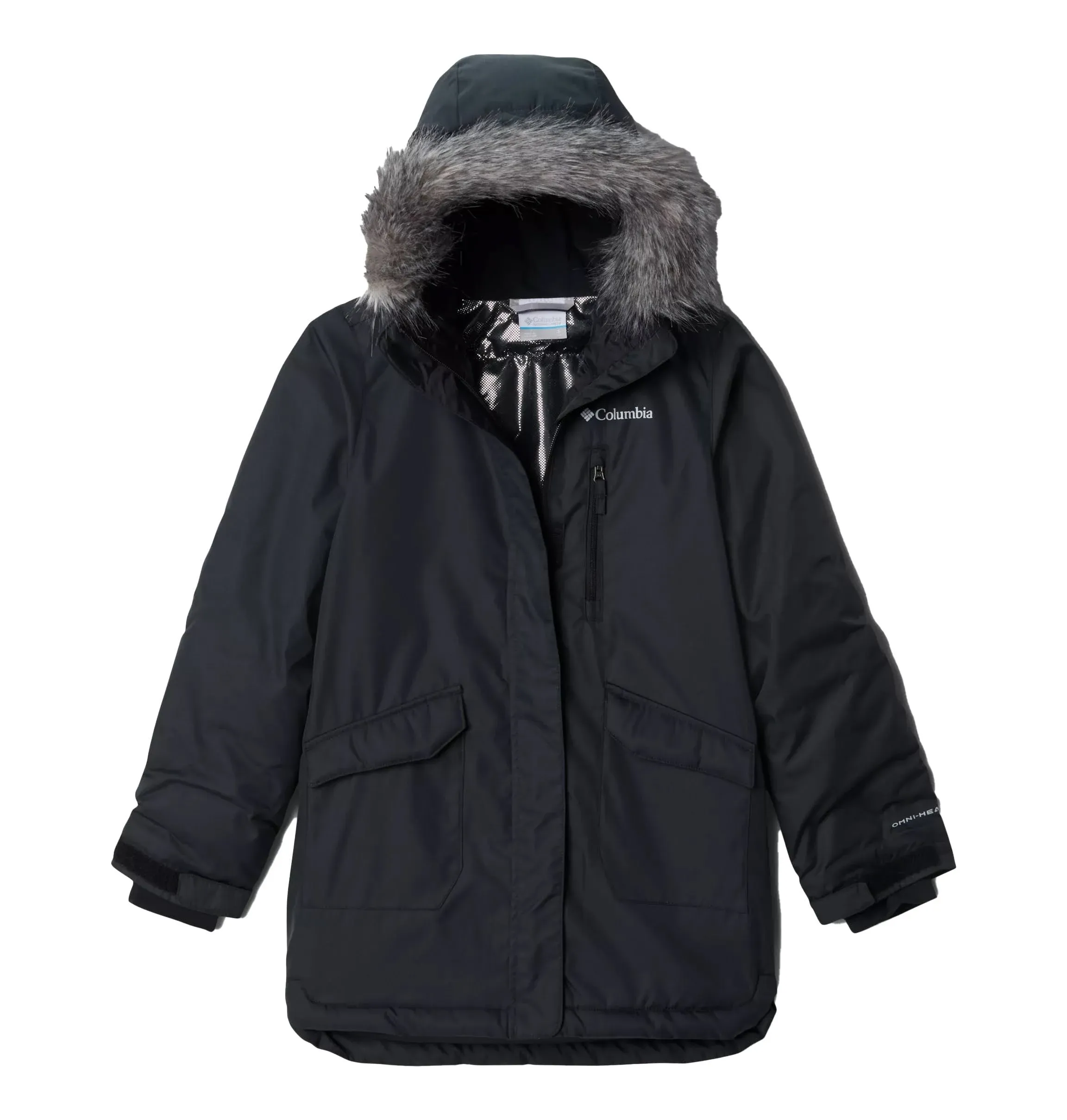 Columbia Girls' Suttle Mountain Long Insulated Jacket - S - Black