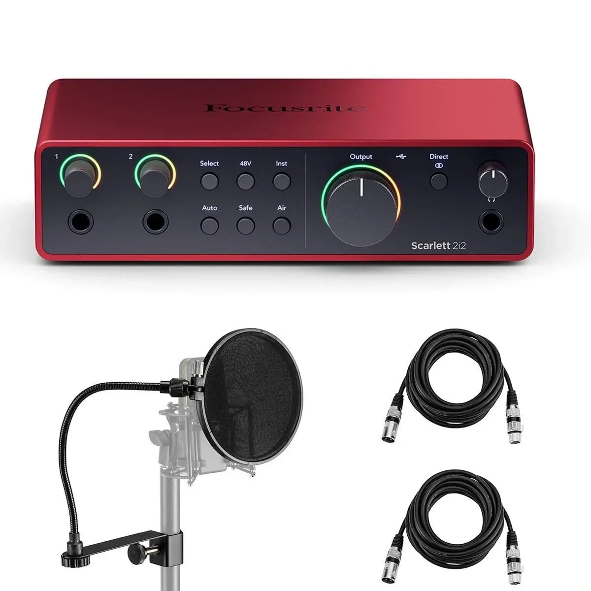 Focusrite Scarlett 2i2 4th Gen USB Audio Interface