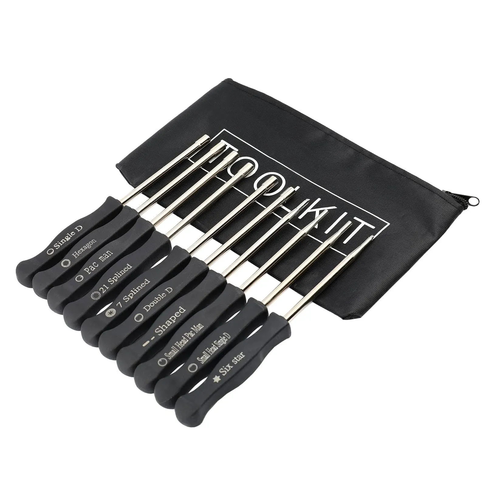 FJCSWJ 10 Pcs Carburetor Adjustment Tool Kit for Common 2 Cycle Carburator ...