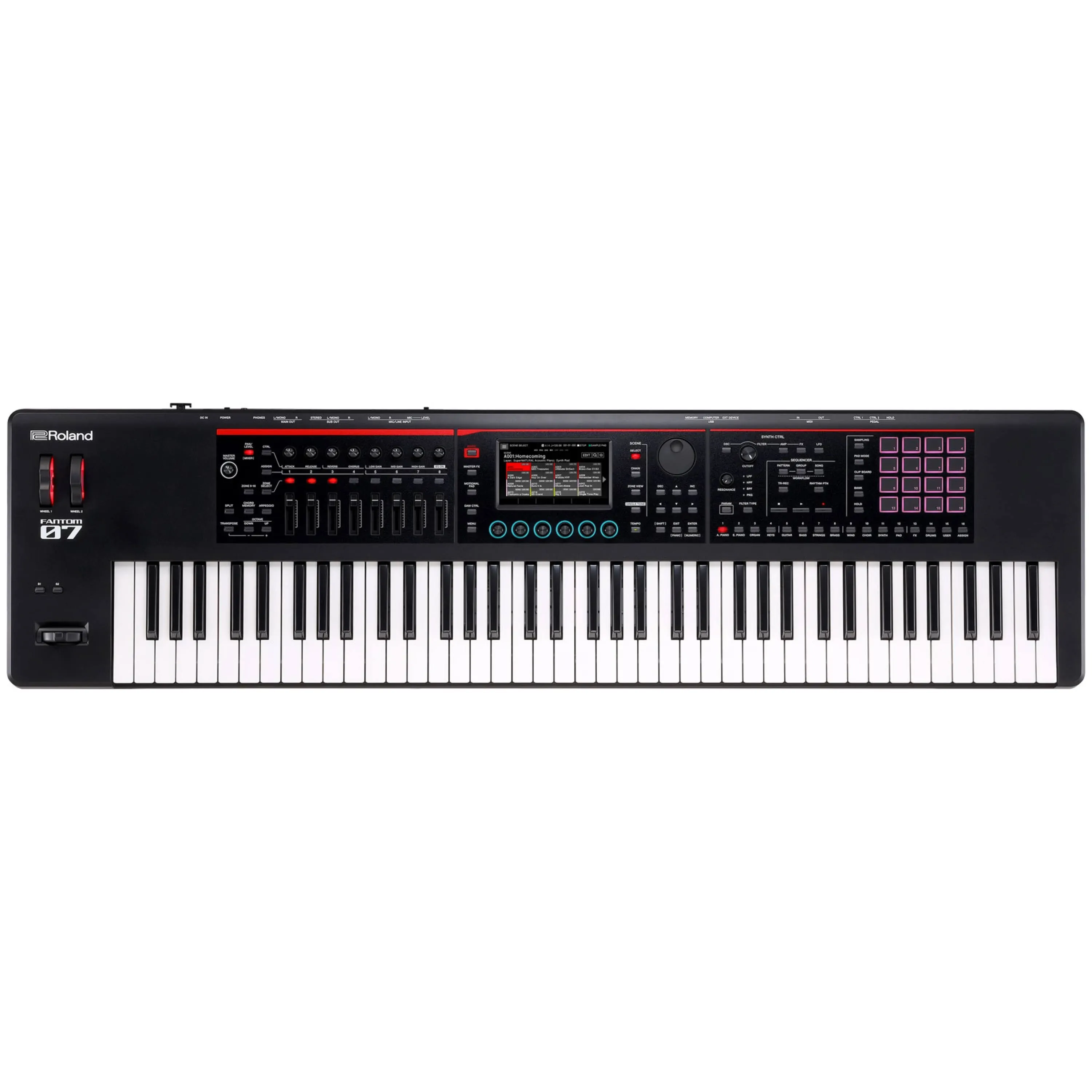 Roland FANTOM-07 76-Key Workstation Keyboard