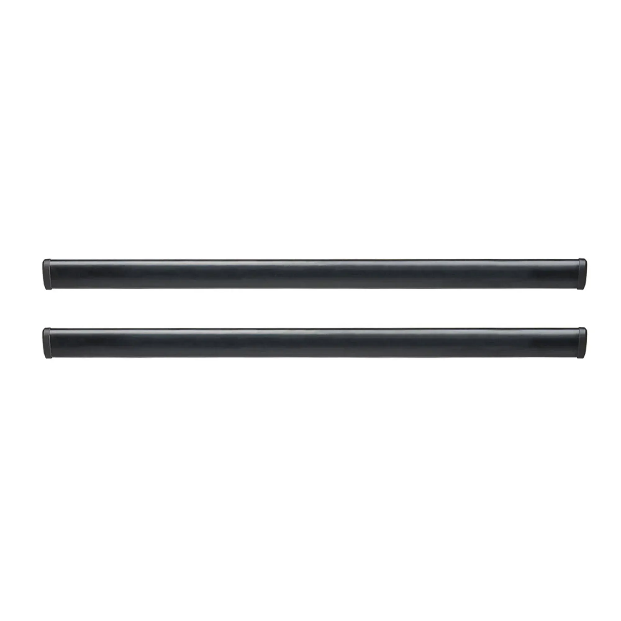 YAKIMA 50 Inch Steel CoreBar Aerodynamic Roof Rack Crossbars, Black, Set of 2