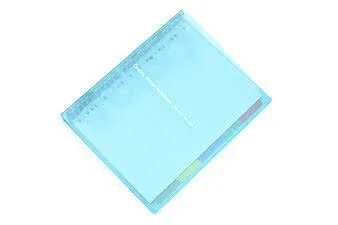 Kokuyo loose-leaf binder campus B5 26 holes up to 100 sheets light blue slide