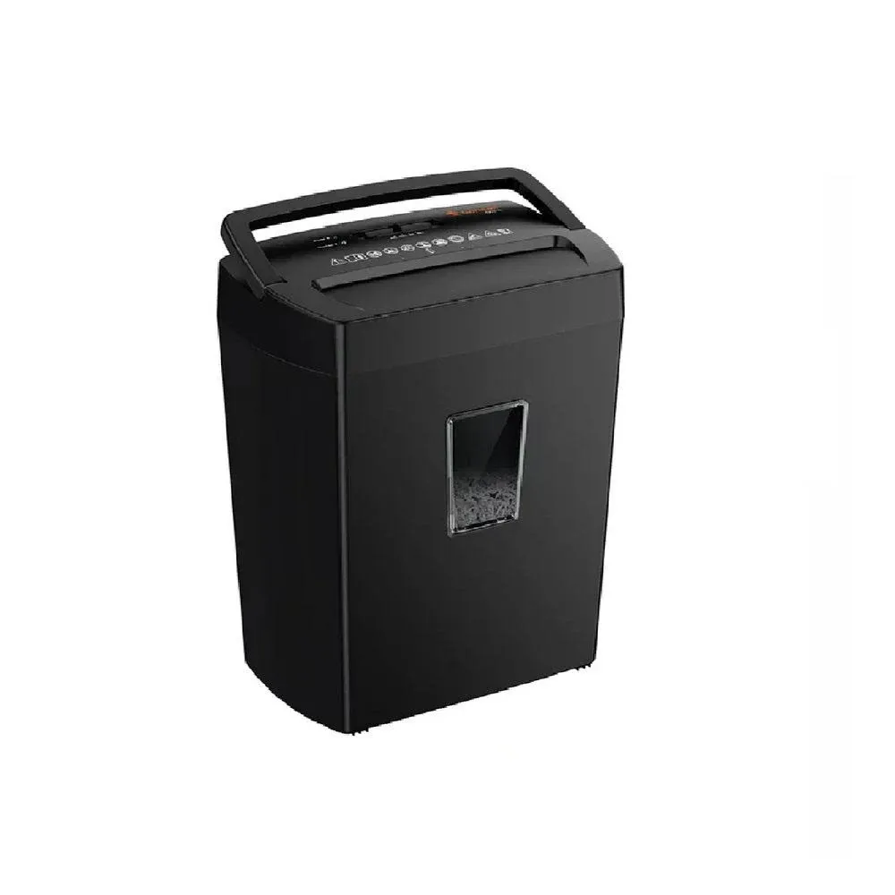 12 Sheet Cross Cut Paper Shredder with 5.4 Gallons Wastebasket Home Office Use