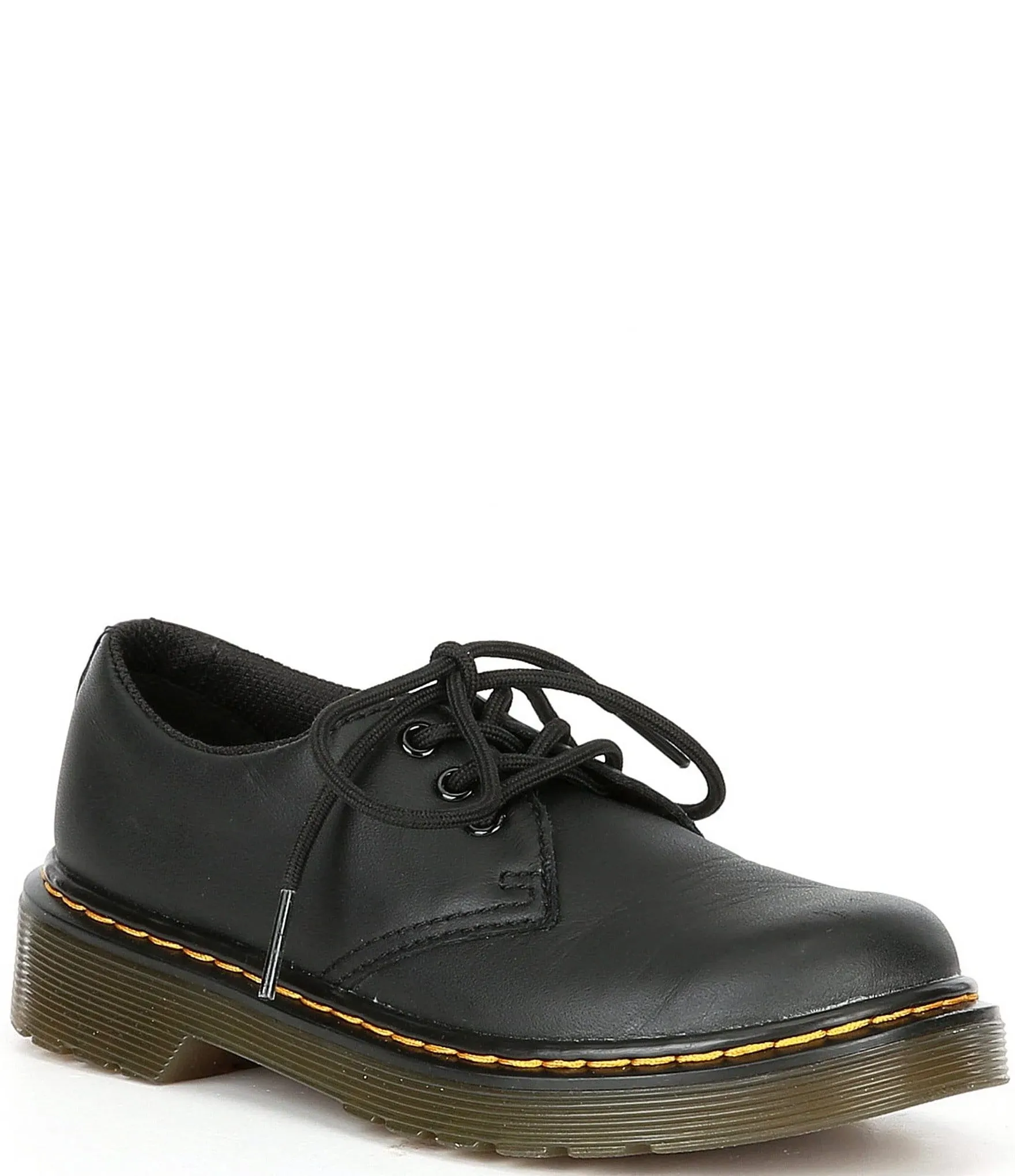 Dr Martens 1461 Kids Shoes - Black Softy T