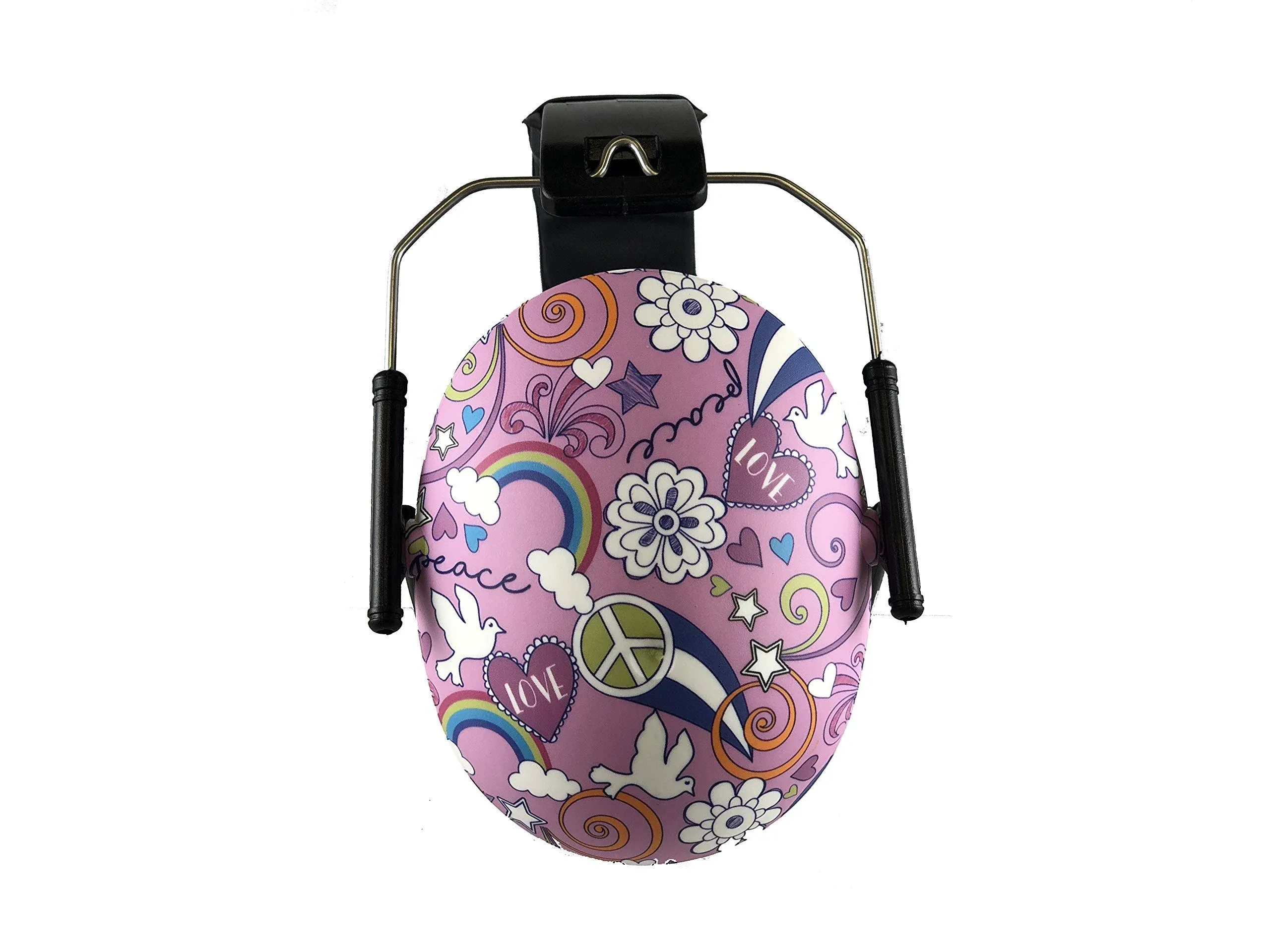 Kids Earmuffs - Peace Doodle