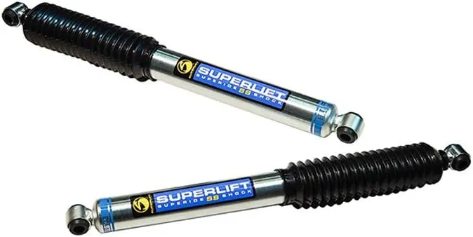 Superlift Dual Steering Stabilizer Cylinder Replacement Kit - w/ SS by Bilstein Cylinders