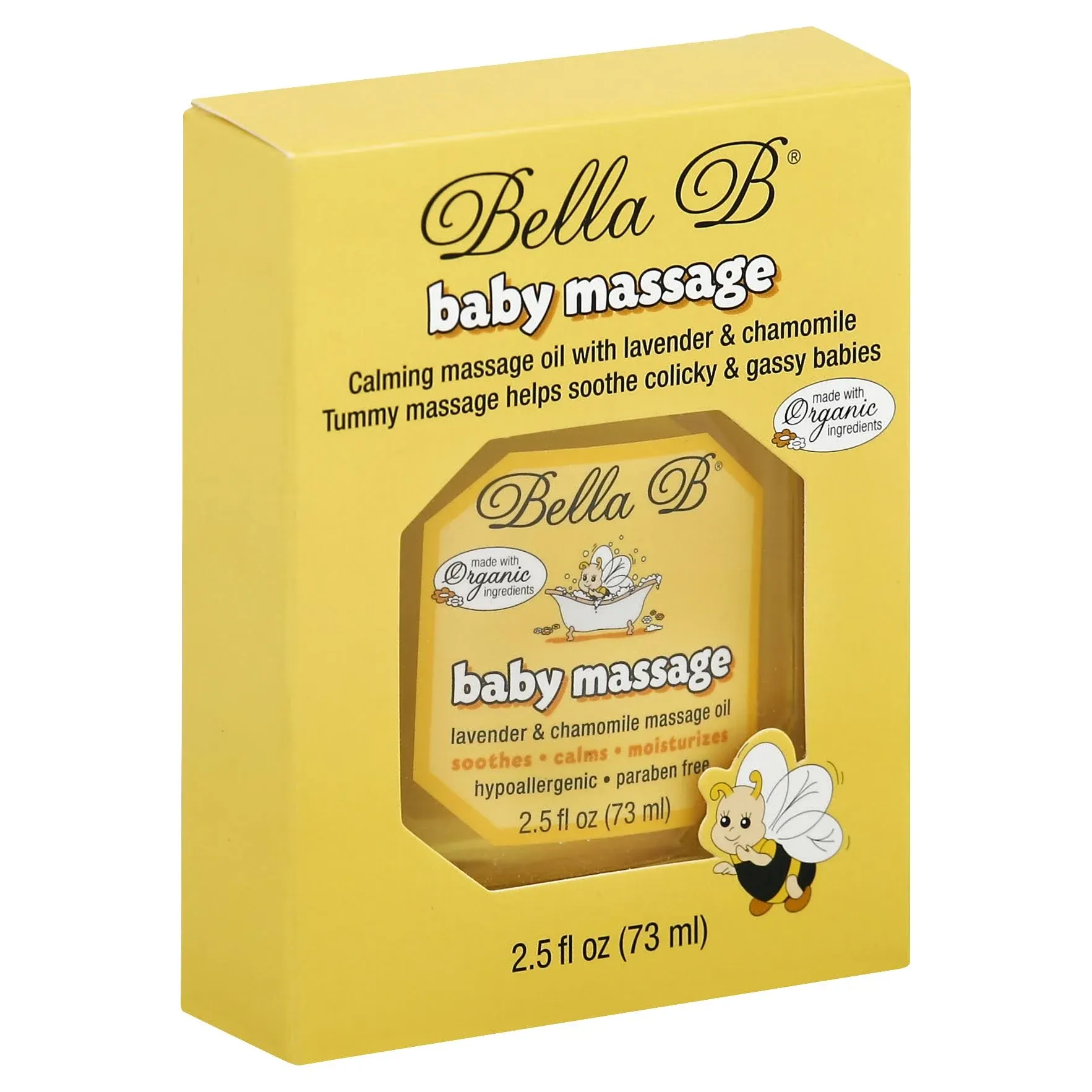 BELLA B Baby Massage Oil 3.3 oz - Fl Oz (Pack of 1), 