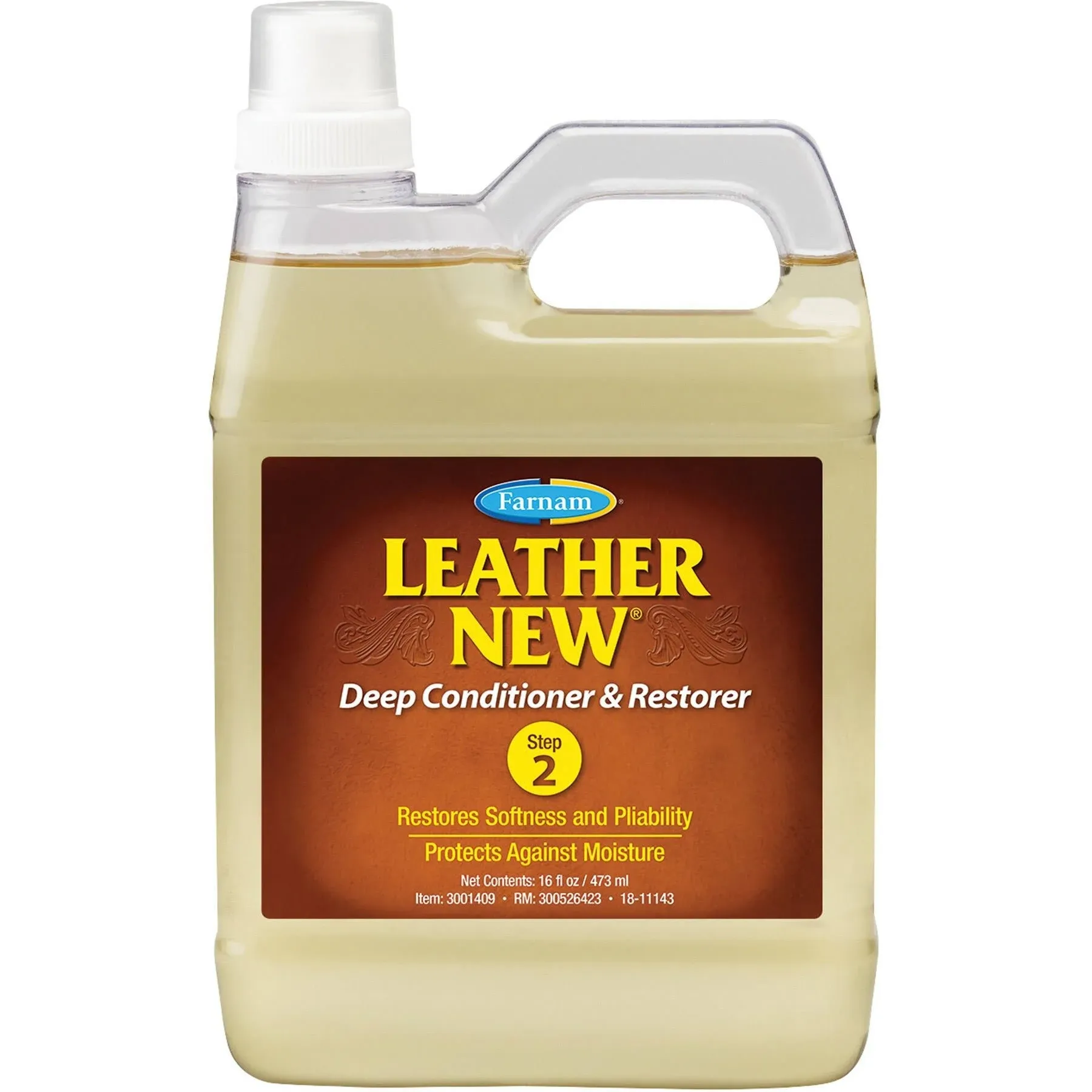 Leather New Deep Conditioner & Restorer 16oz | Farnam |