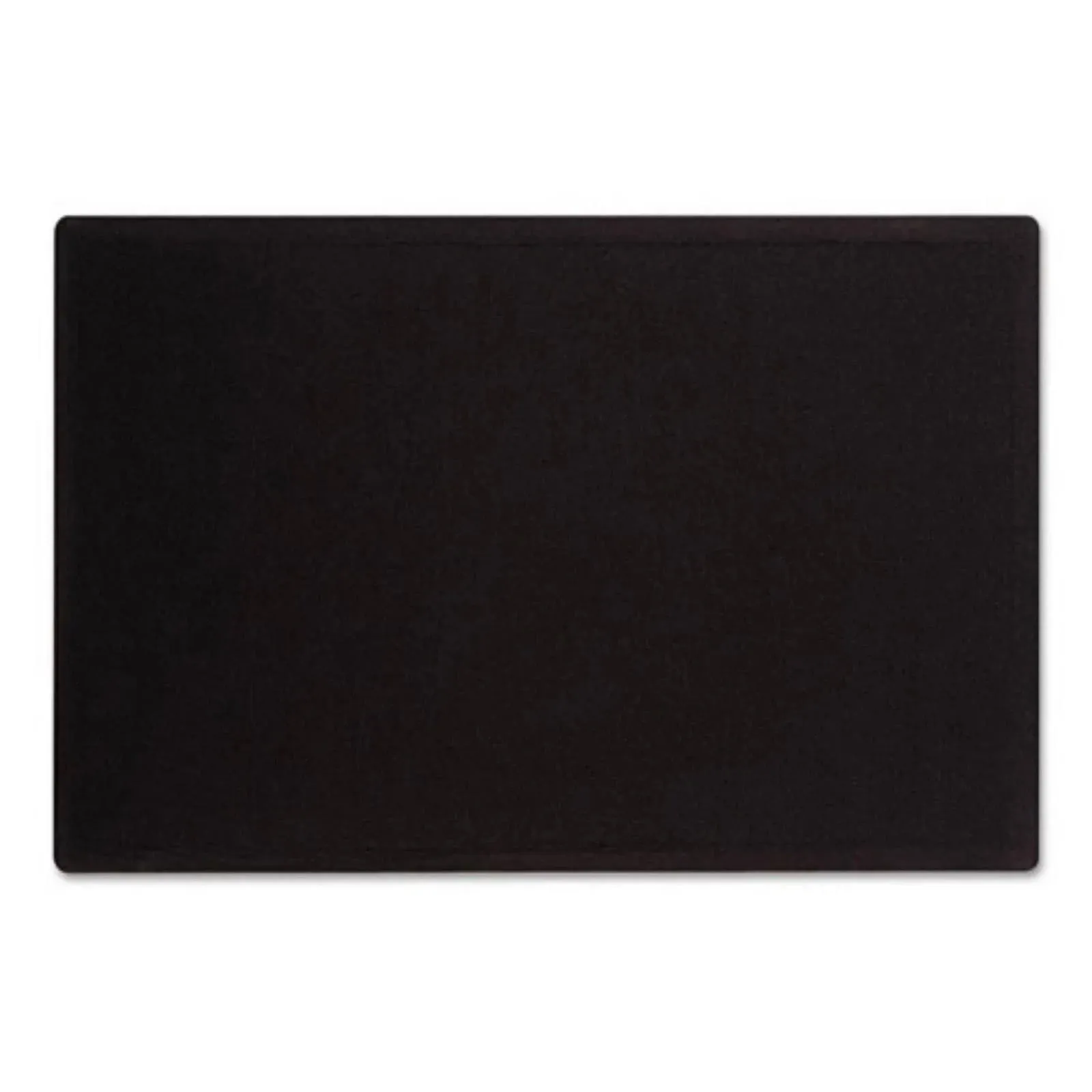 Quartet Oval Office Fabric Bulletin Board 36 inch x 24 inch Black