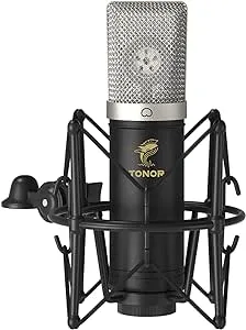 TONOR Condenser Microphone 192kHz/24Bit, USB Cardioid Computer Mic Kit with Upgraded Boom Arm/Spider Shock Mount for Recording, Streaming, Gaming, Podcasting, Voice Over, YouTube, TC-2030