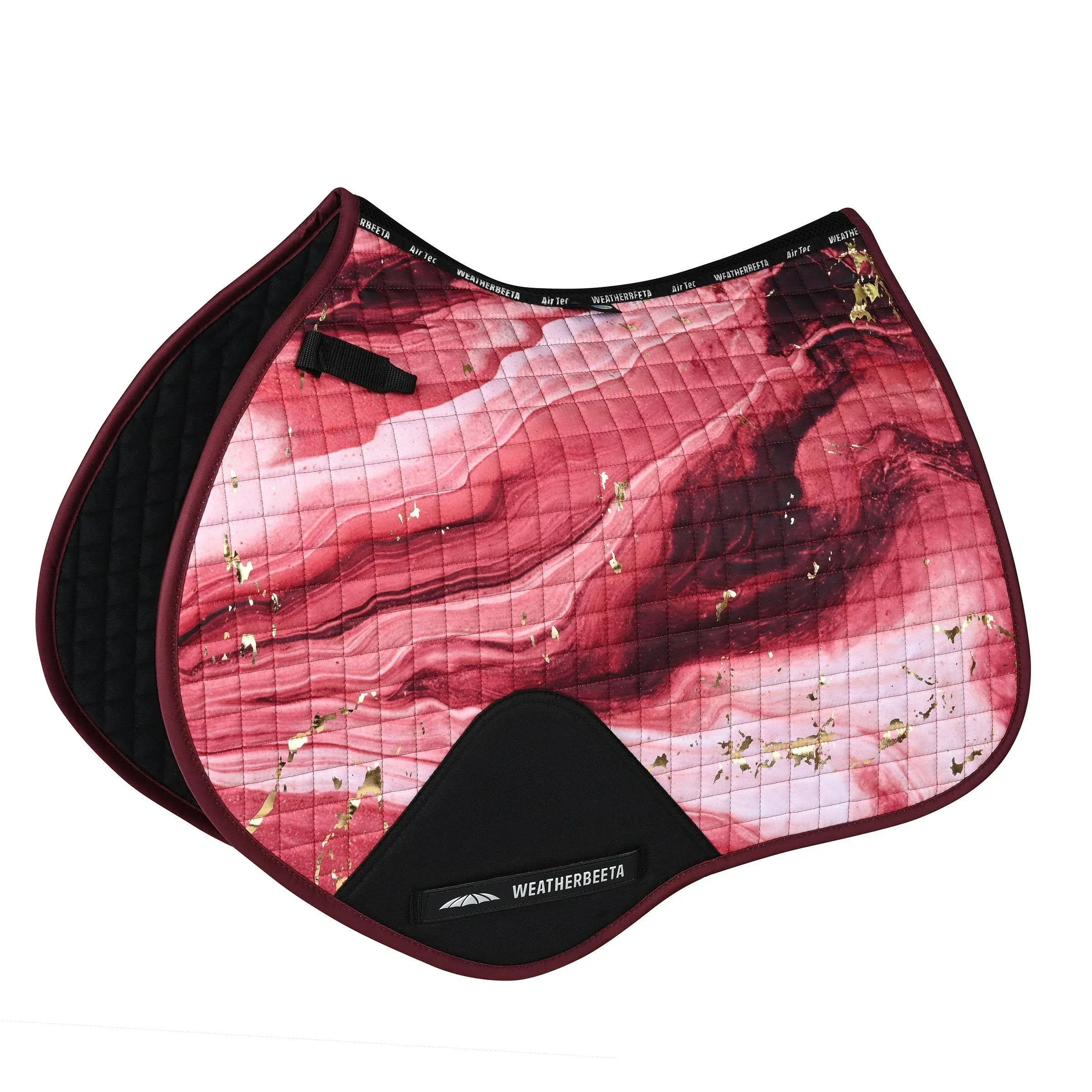 Weatherbeeta Prime Marble Shimmer Jump Shaped Saddle Pad