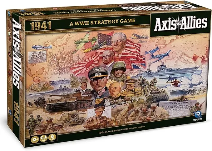 Axis and Allies Board Game