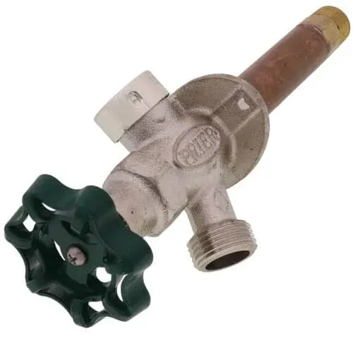 Prier C-144D04 4" Anti-Siphon Wall Hydrant 1/2" MPT x 1/2" SWT