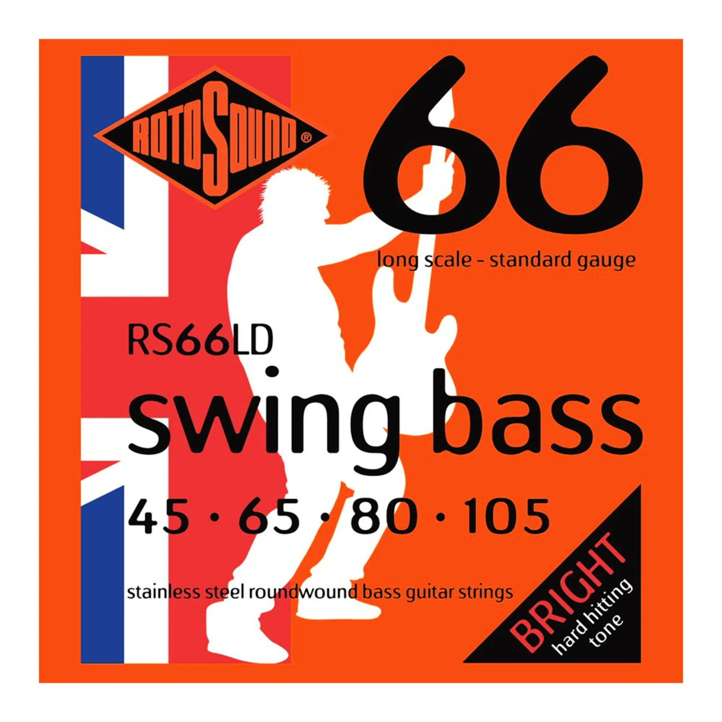 Rotosound RS66LD Swing Bass Strings, 45-105