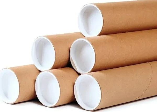 20 - 2'' x 24'' Round Cardboard Shipping Mailing Tube Tubes With End Caps