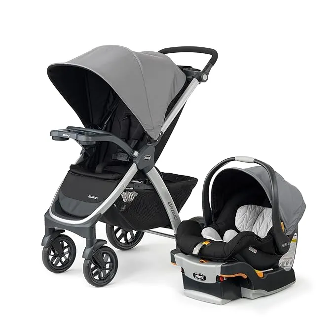 Chicco Bravo 3-in-1 Quick Fold Travel System