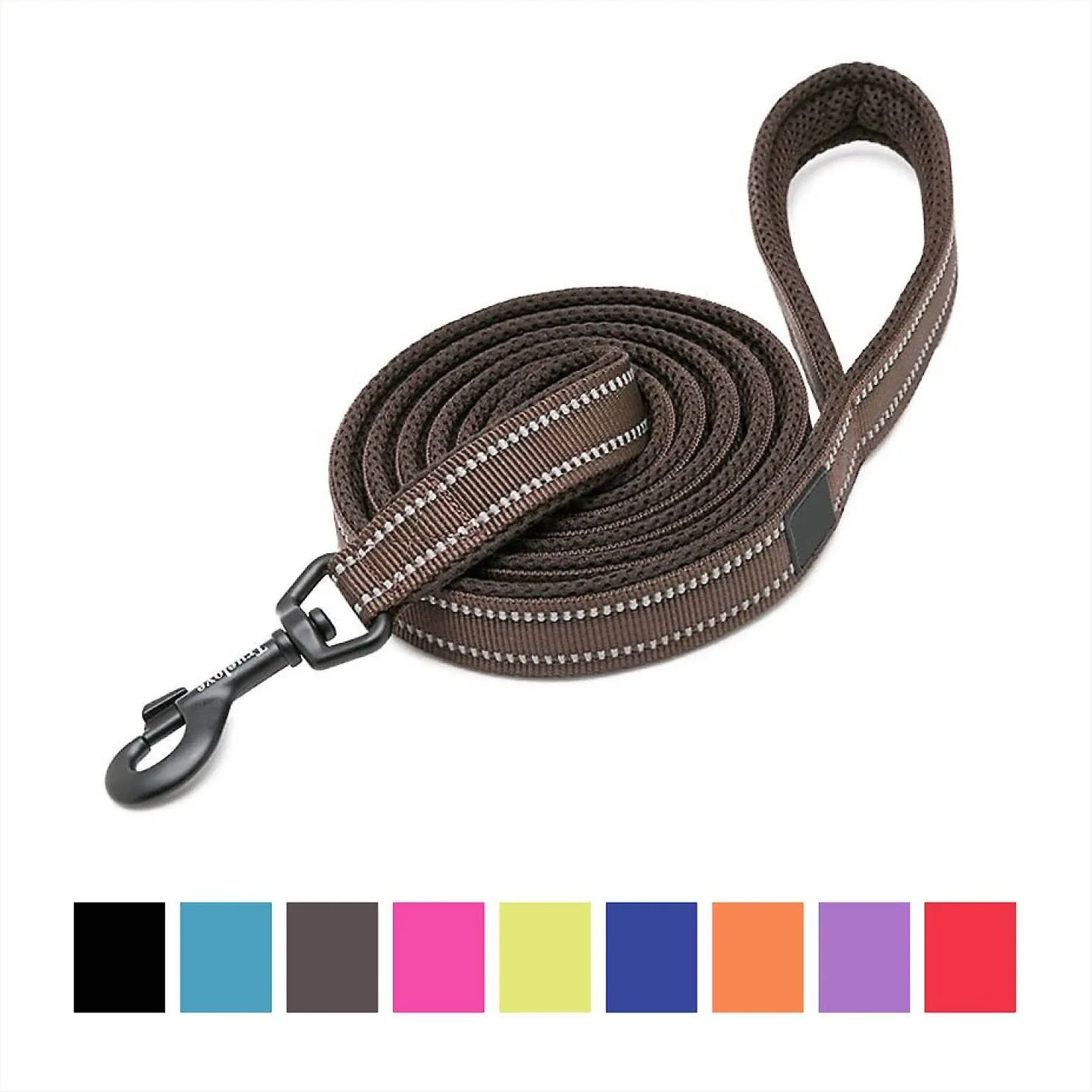 Chai's Choice - Premium Outdoor Adventure Dog Leash - Padded, 3M Reflective Leash ...