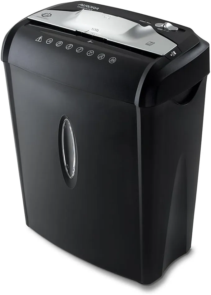 Aurora 7-Sheet Cross-Cut Shredder, AU740XA