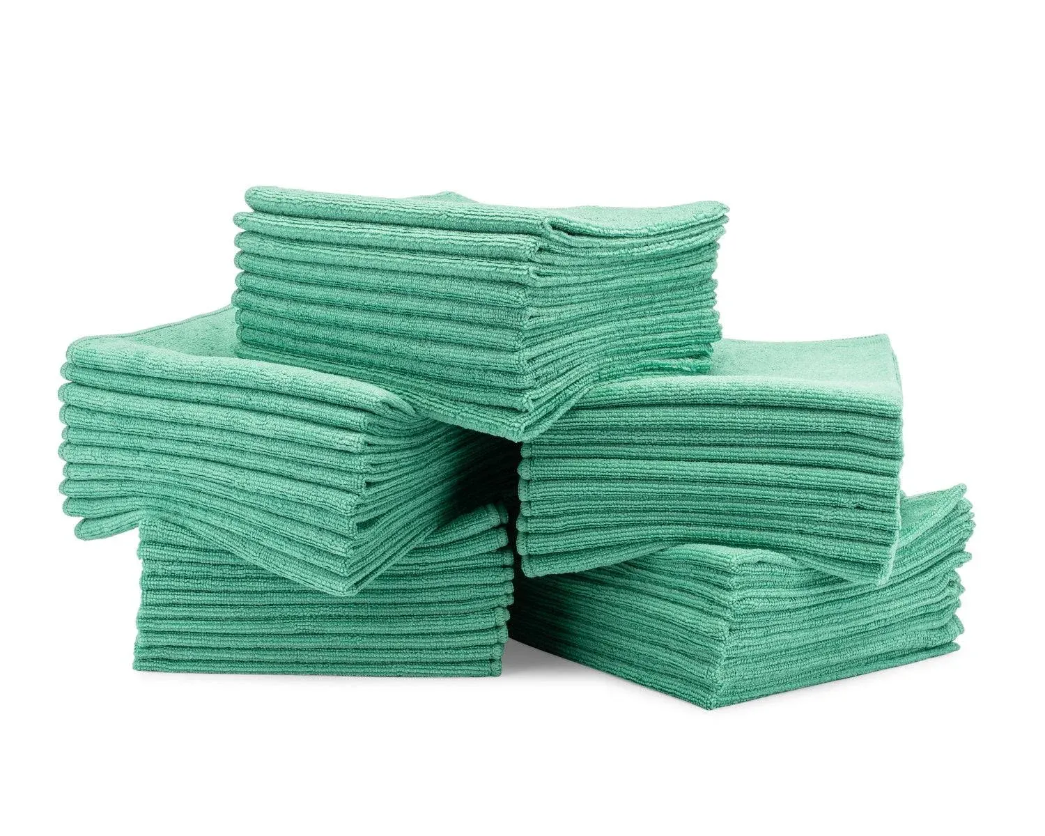 16” x 16” Economy All Purpose Microfiber Towels - Pack of 50