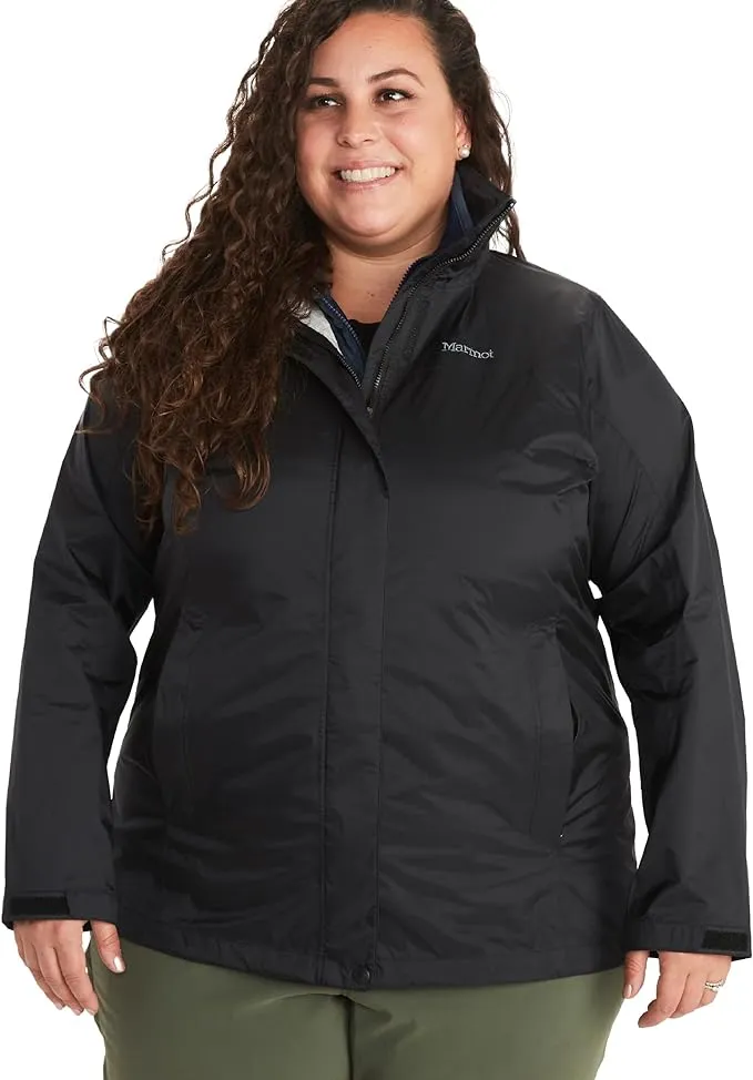 Marmot PreCip Eco Jacket Women's (Black)